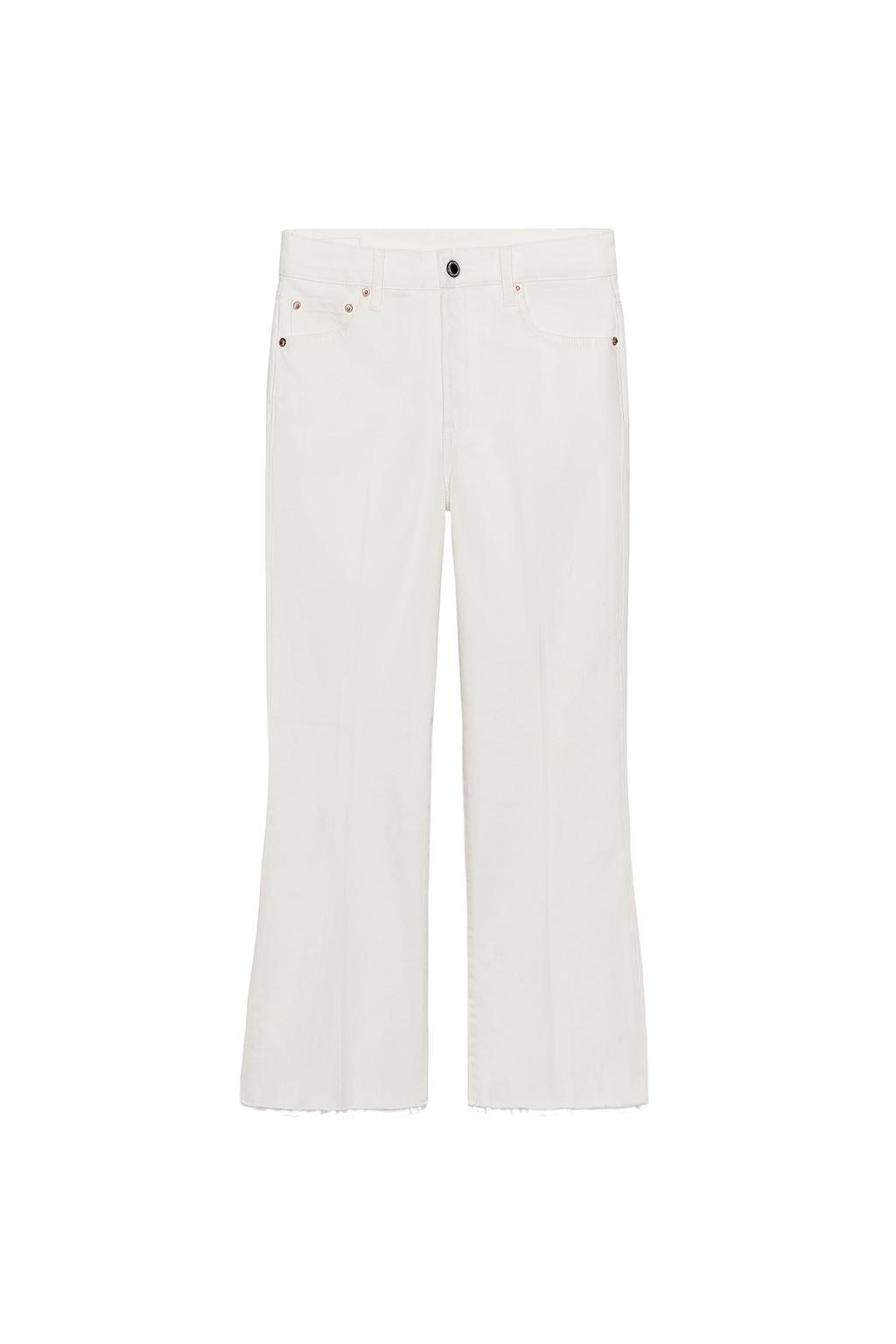 ZW COLLECTION MID-RISE CROPPED FLARE JEANS - image 4