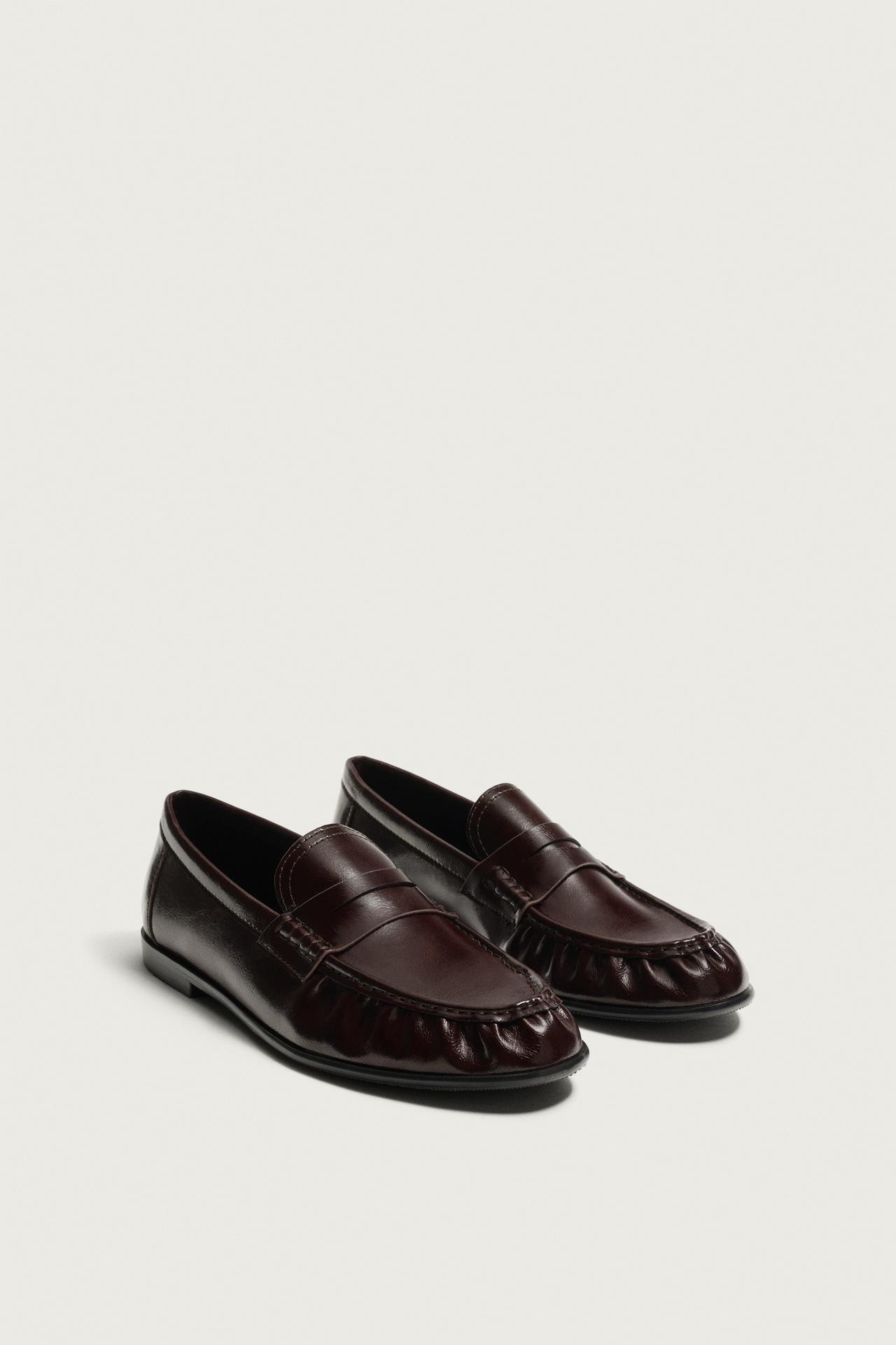 PENNY DRESS LOAFERS — Burgundy Red
