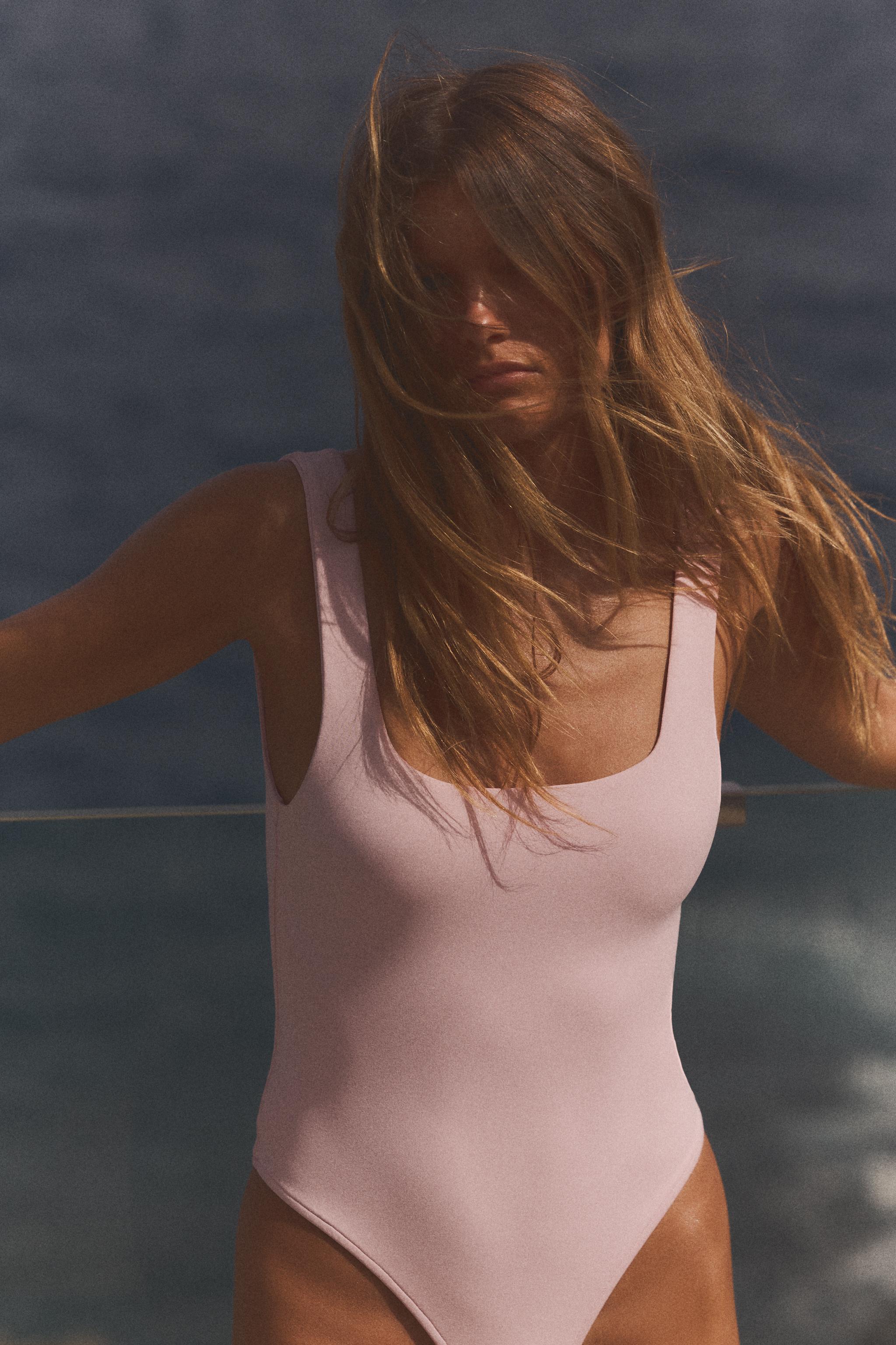 ボディスーツ - レディース ピンクボディスーツ | ZARA