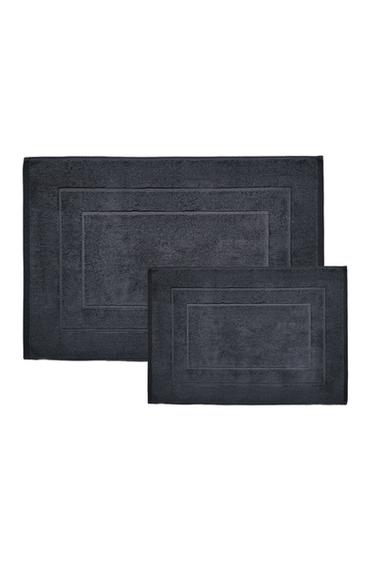 TAPIS DE BAIN COTON - Noir de Zara