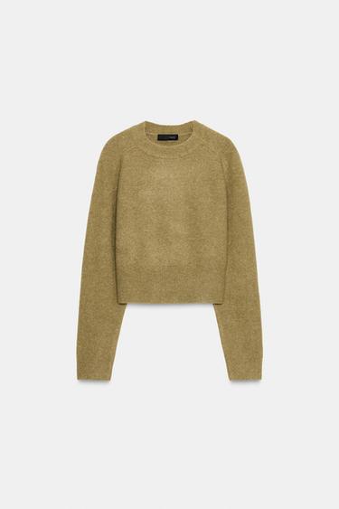 SOFT KNIT SWEATER - Light green by Zara