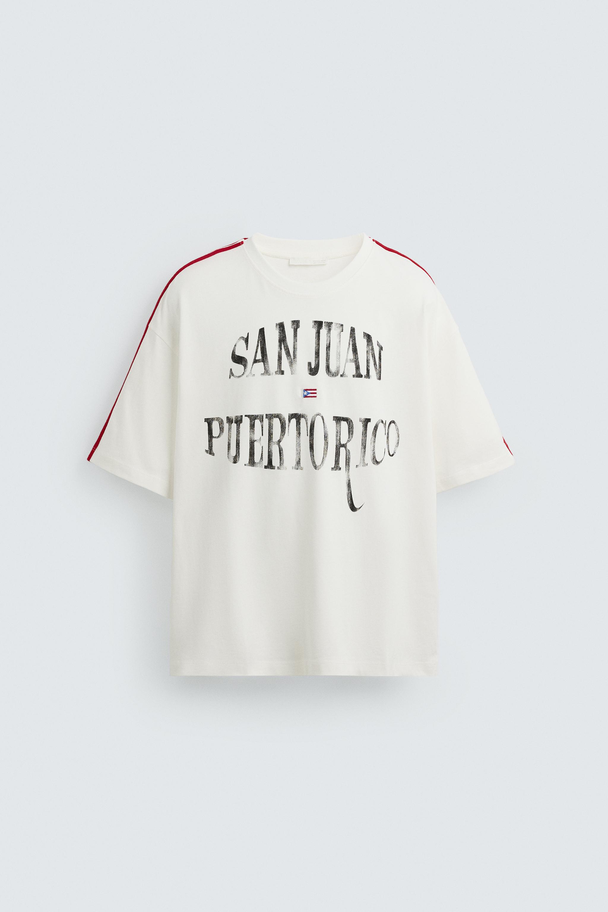 FLAG EMBROIDERED T-SHIRT