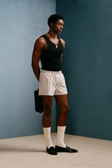 BÓXER ALGODÓN WILLY CHAVARRIA X ZARA - Gris de Zara - Imagen 0