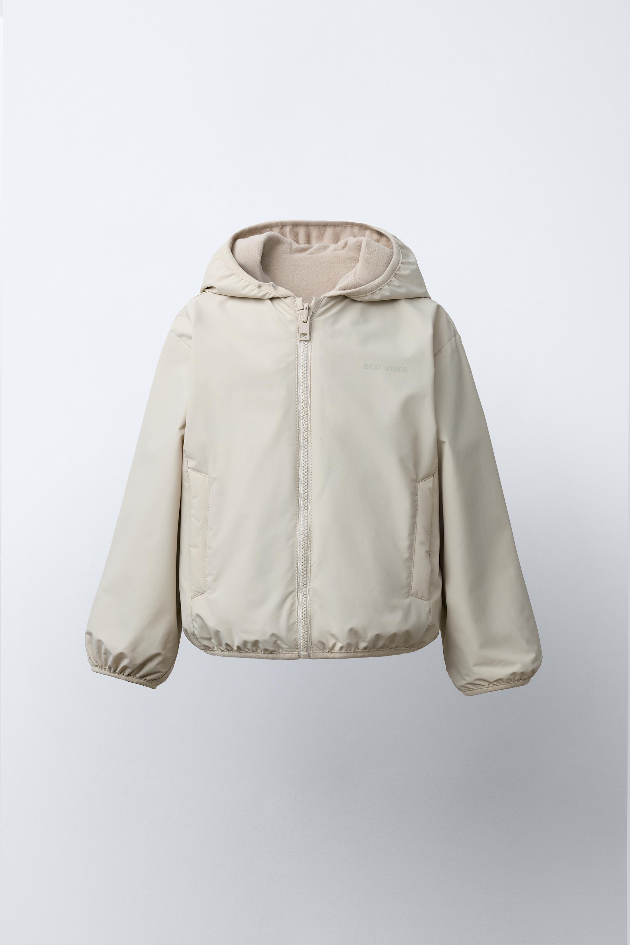 REVERSIBLE NYLON FLEECE JACKET