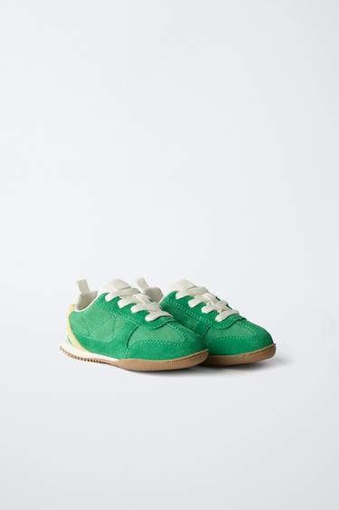 SOFT TRAINERS - Green by Zara