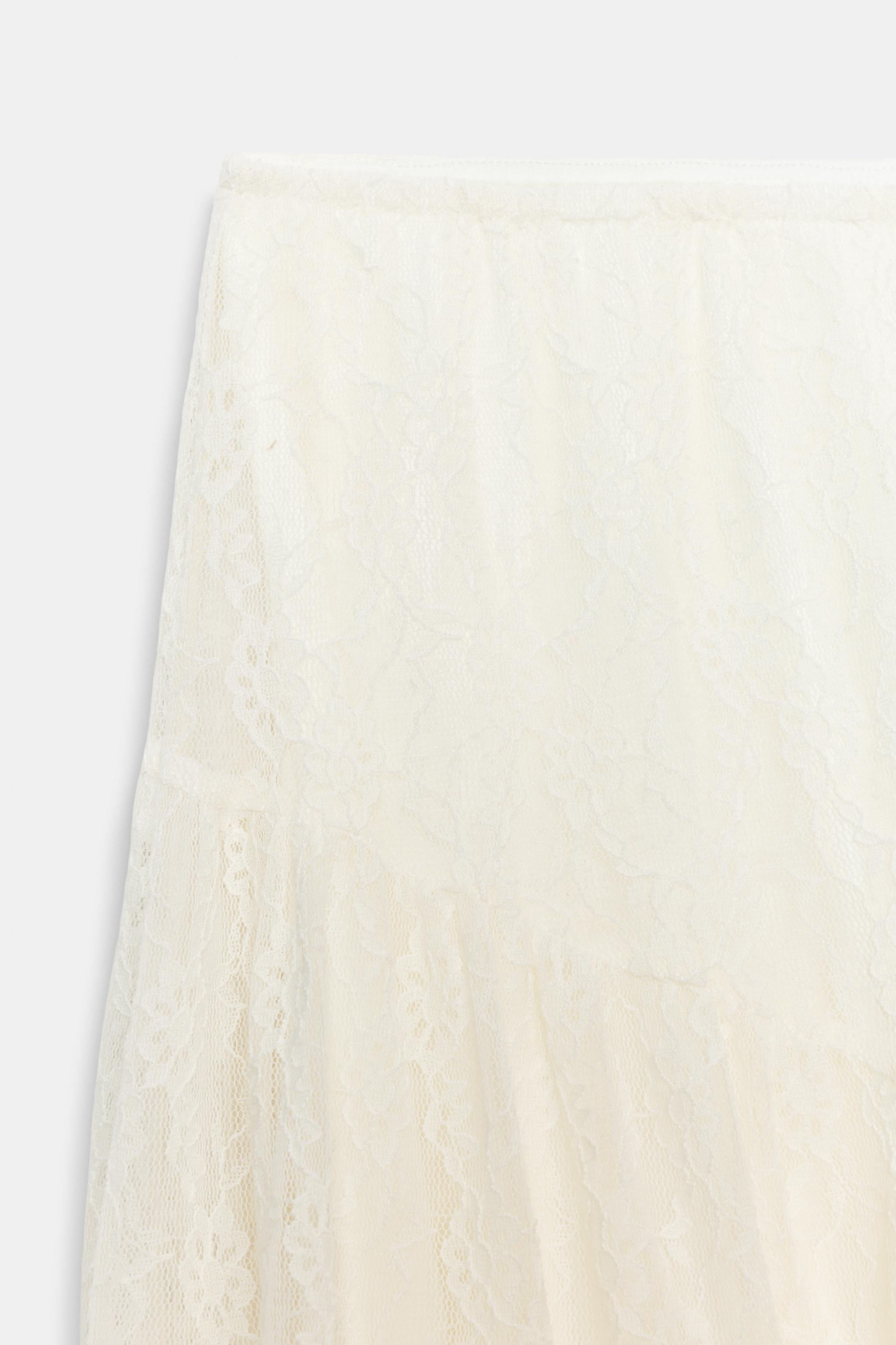 COMBINATION LACE SKIRT