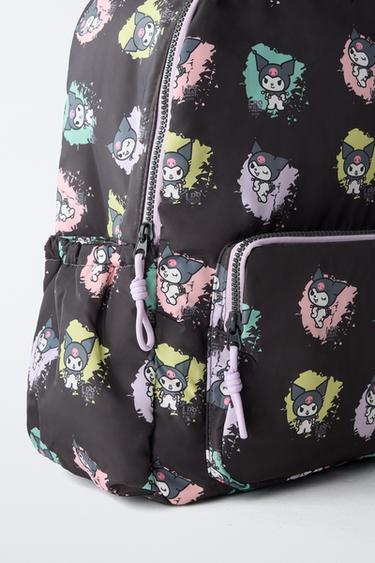 KUROMI © SANRIO SCHOOL BACKPACK - Black by Zara - Image 2
