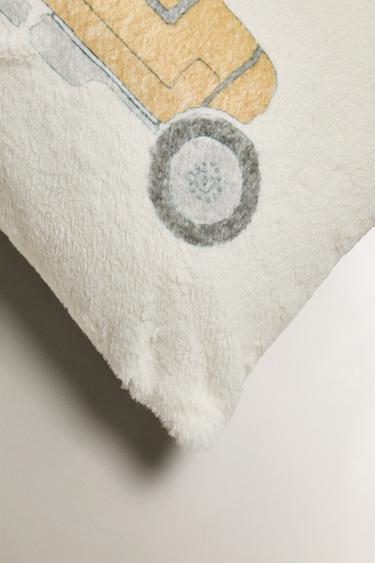 CHILDREN'S RACER DOG CUSHION COVER - Multicoloured by Zara - Image 1