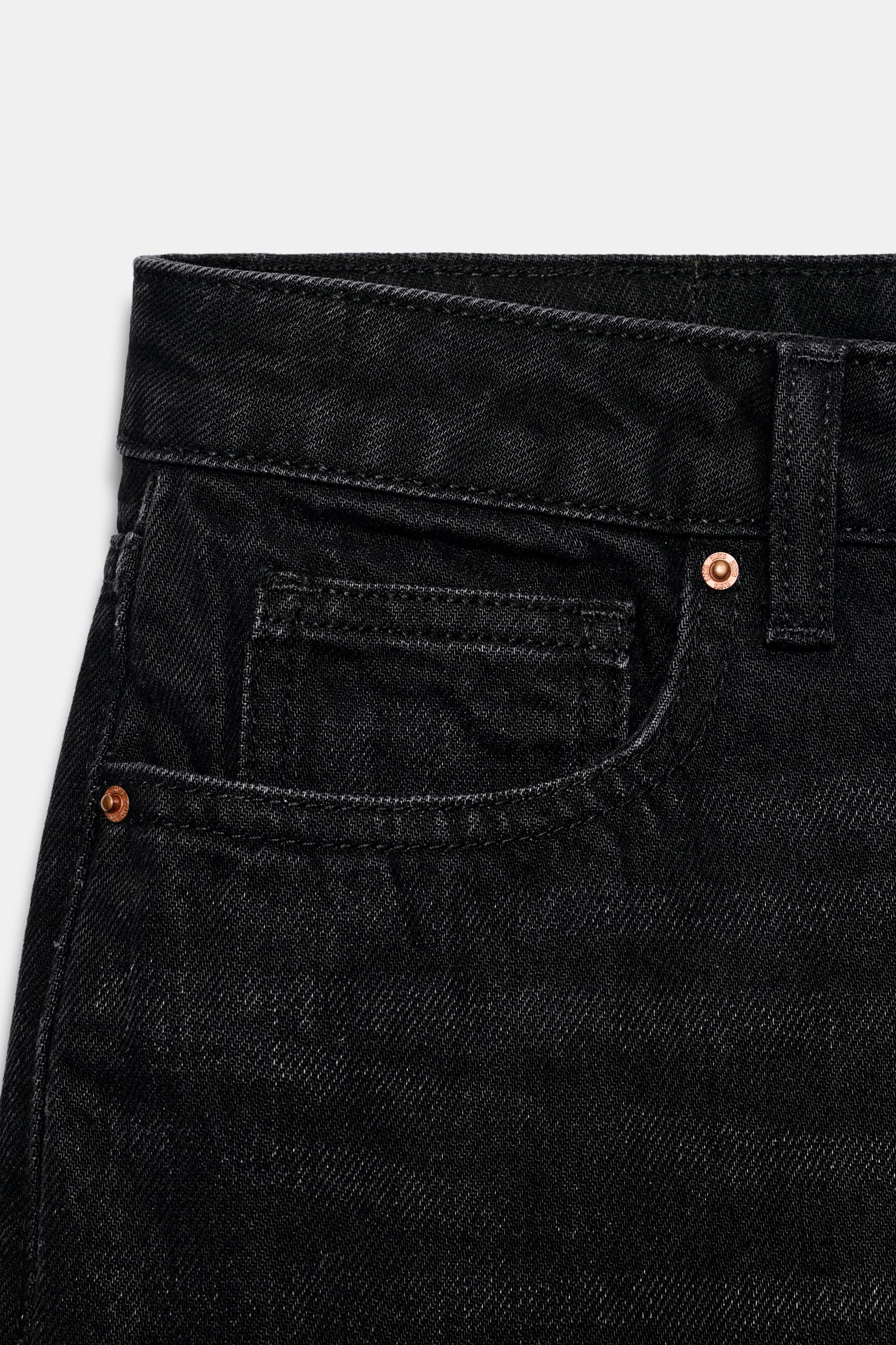 Женские джинсы Zara Z1975 LOW-RISE REGULAR JEANS — фото 10