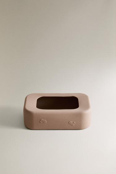 DISTRIBUTEUR DE LINGETTES SILICONE LAPIN - Marron de Zara - Image 3