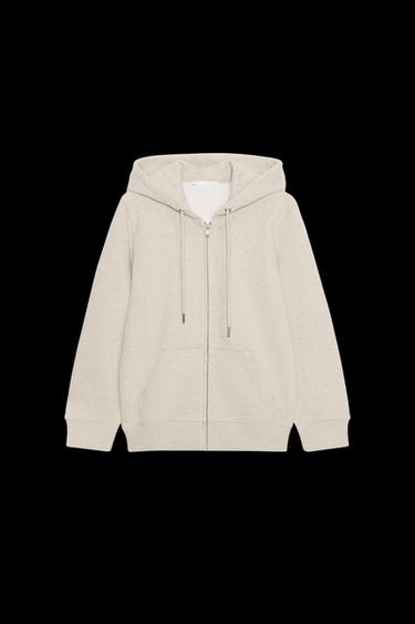 KAPUZENSWEATSHIRT - Braun meliert von Zara