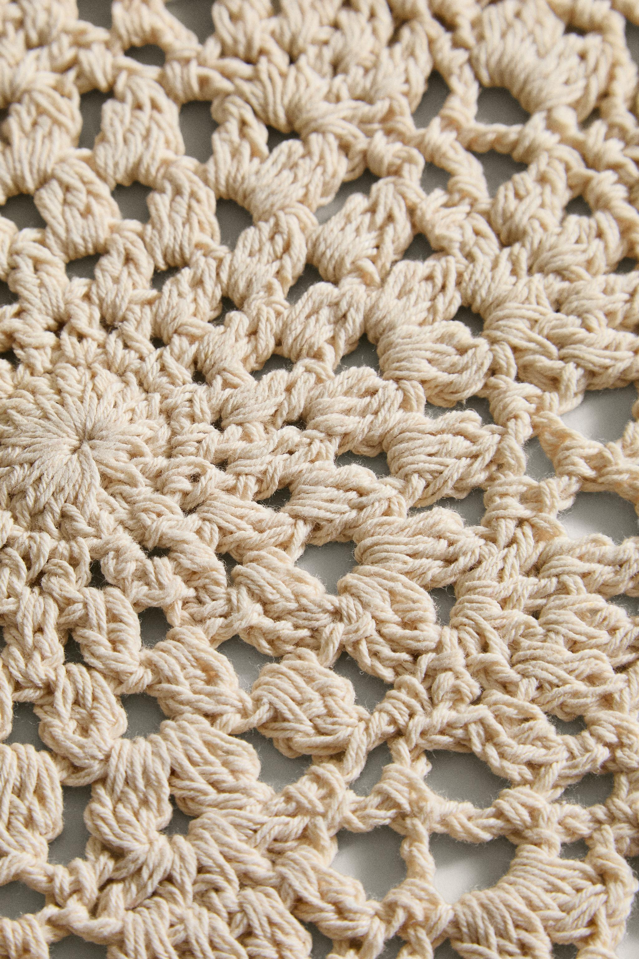 SET DE TABLE CROCHET