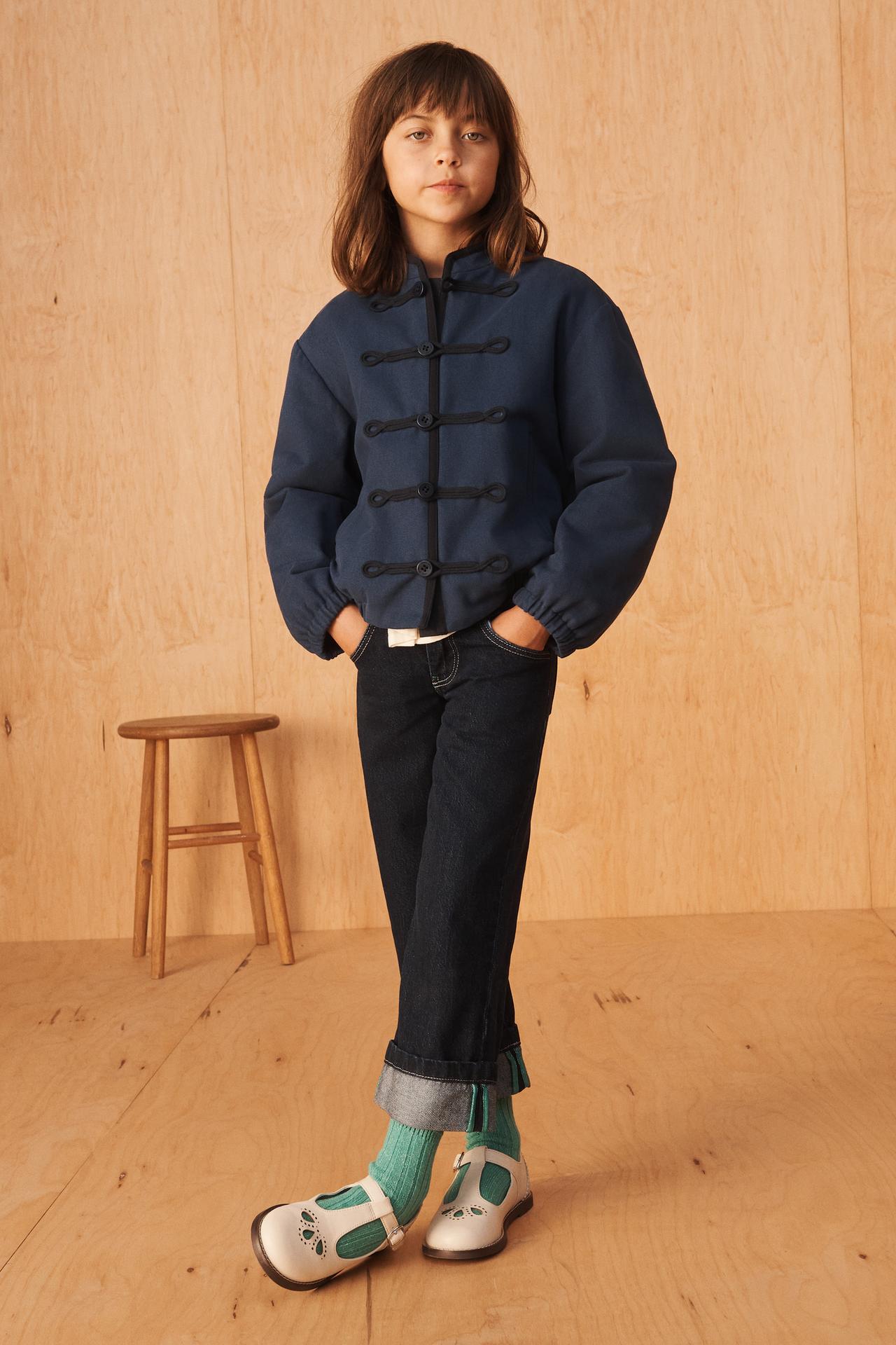 LIMITED EDITION PADDED JACKET WITH FROG FASTENING