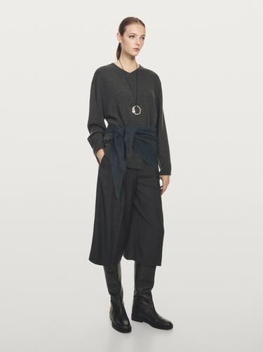 Zara 100% cashmere bandana - Gray
