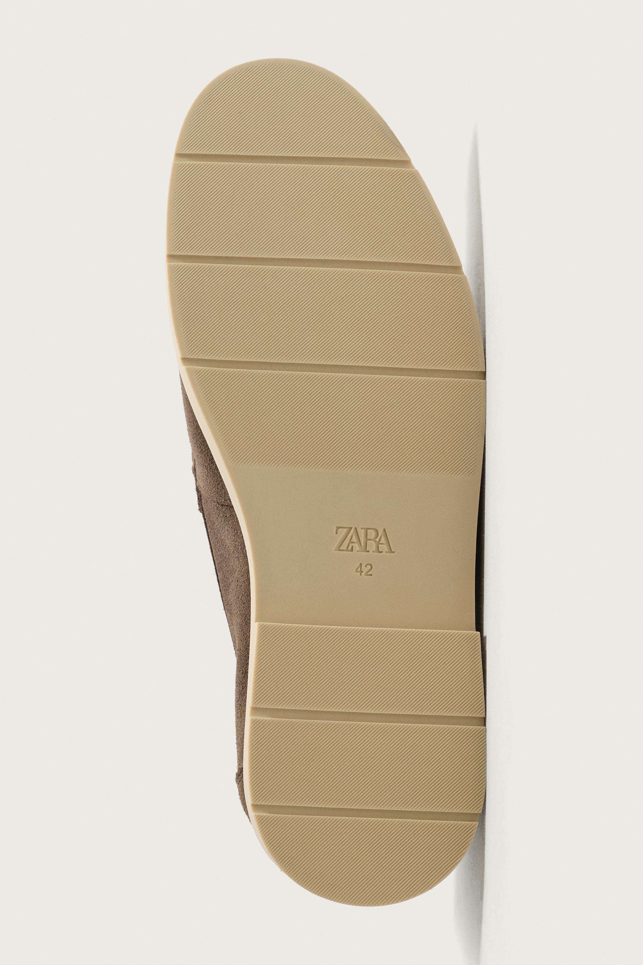 Zara Casual Deri Makosen görsel 6