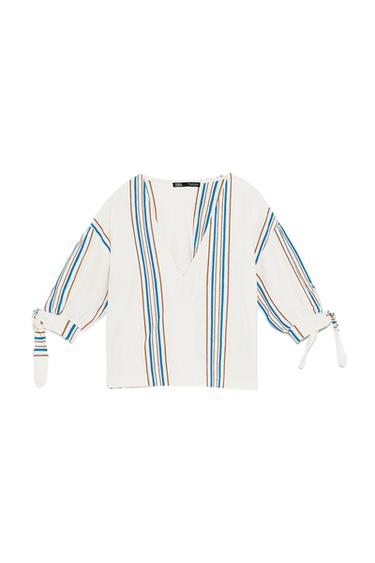 STRIPED RUSTIC T-SHIRT