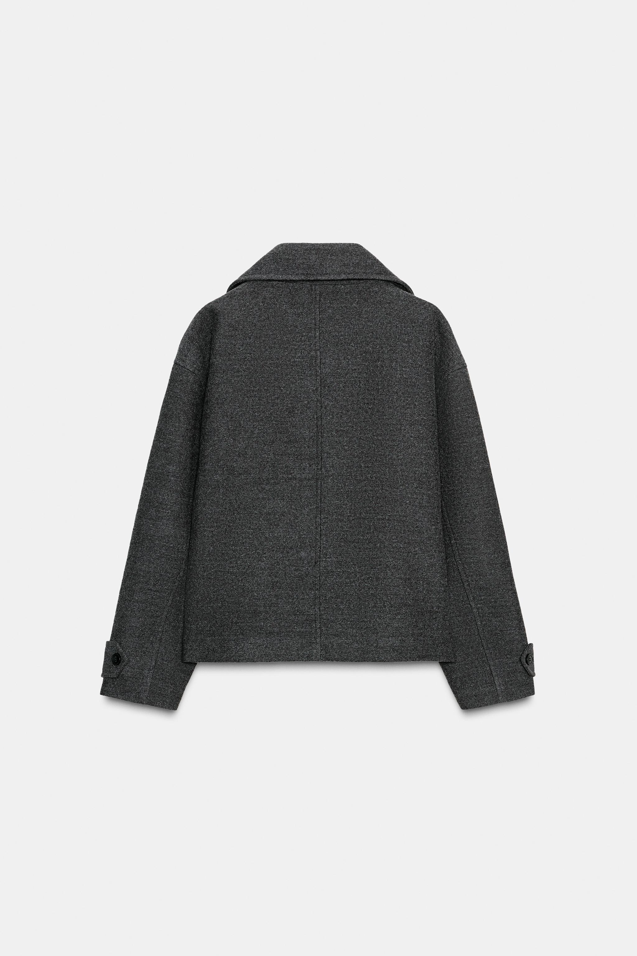 ZARA ダブルブレストボアコート グレー 08372303802-p.jpg?ts=