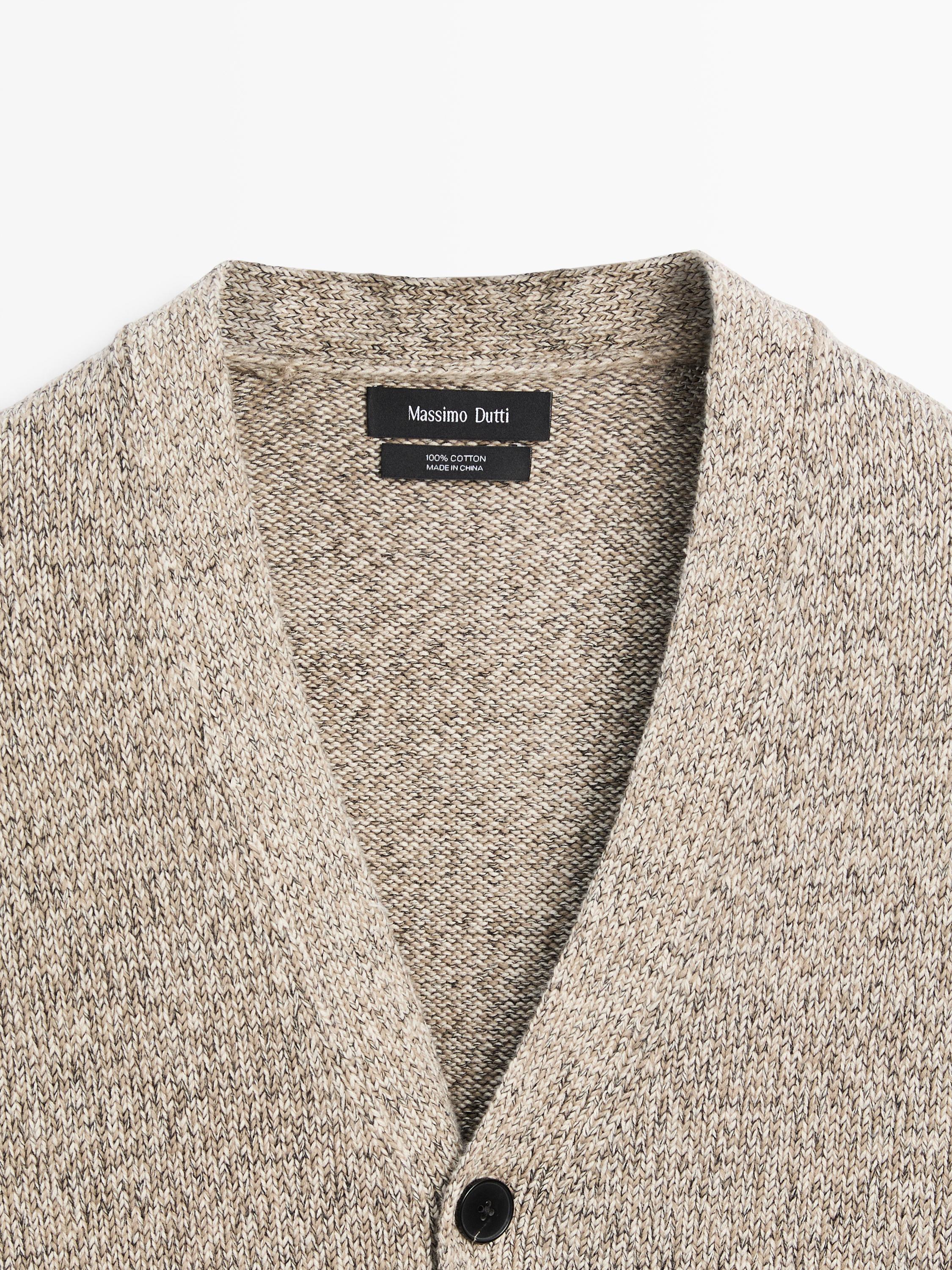 Cardigan en coton