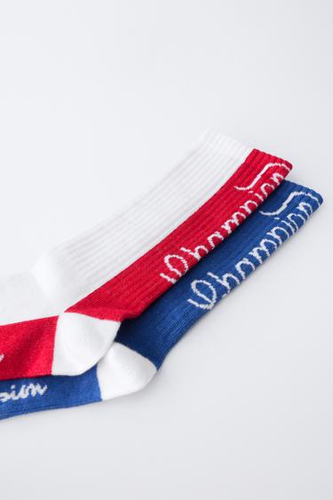 CHAMPION ® X ZARA LONG SOCKS - White by Zara - Image 1