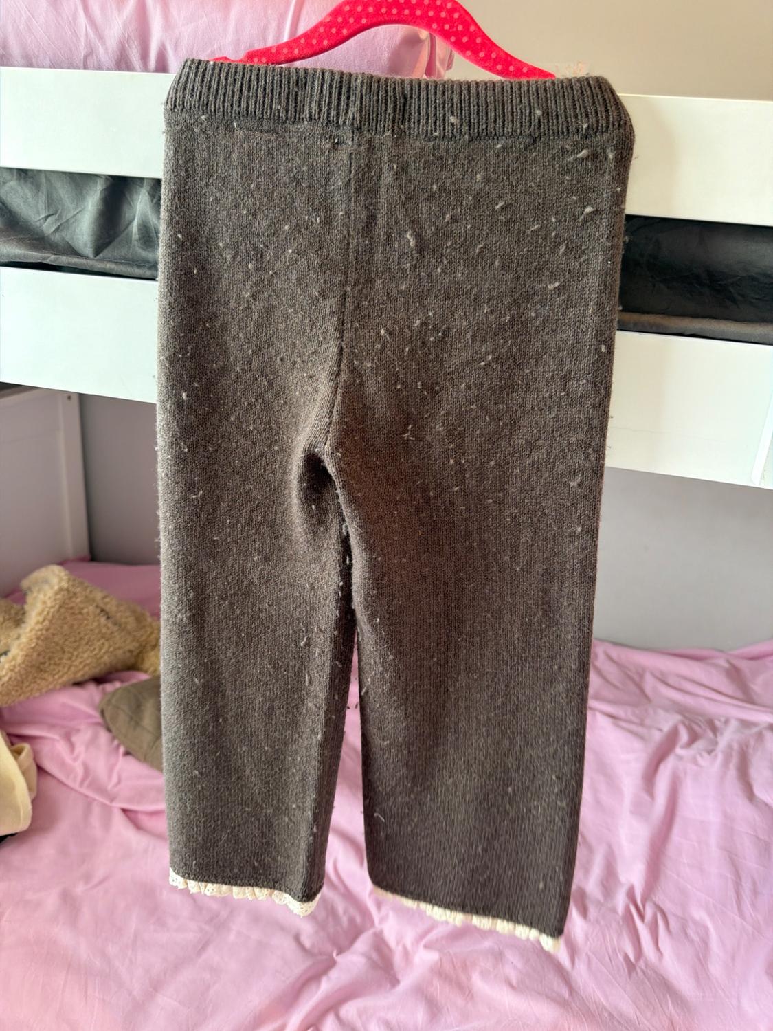 LACE TRIM KNIT CULOTTES - Image 6