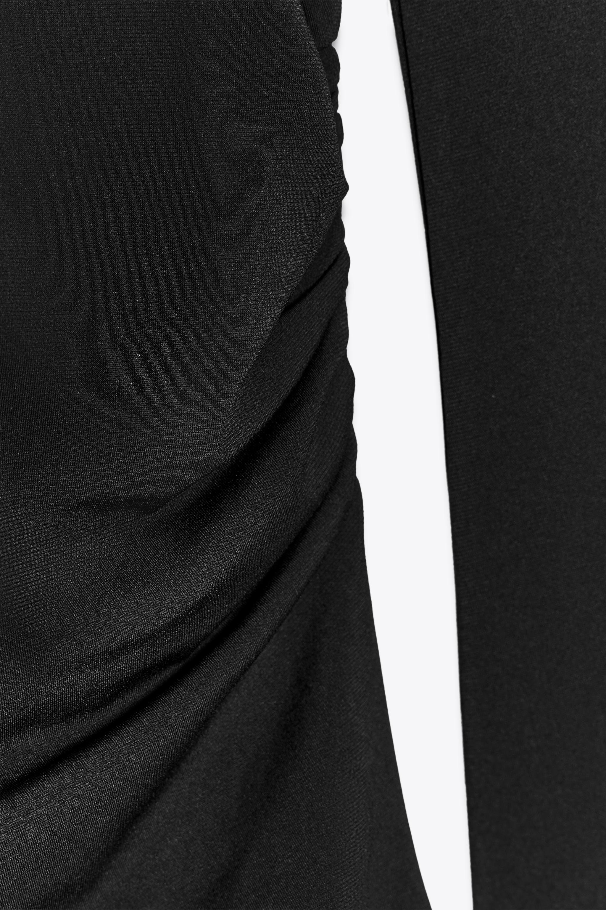 LONG SLEEVE RUCHED T-SHIRT