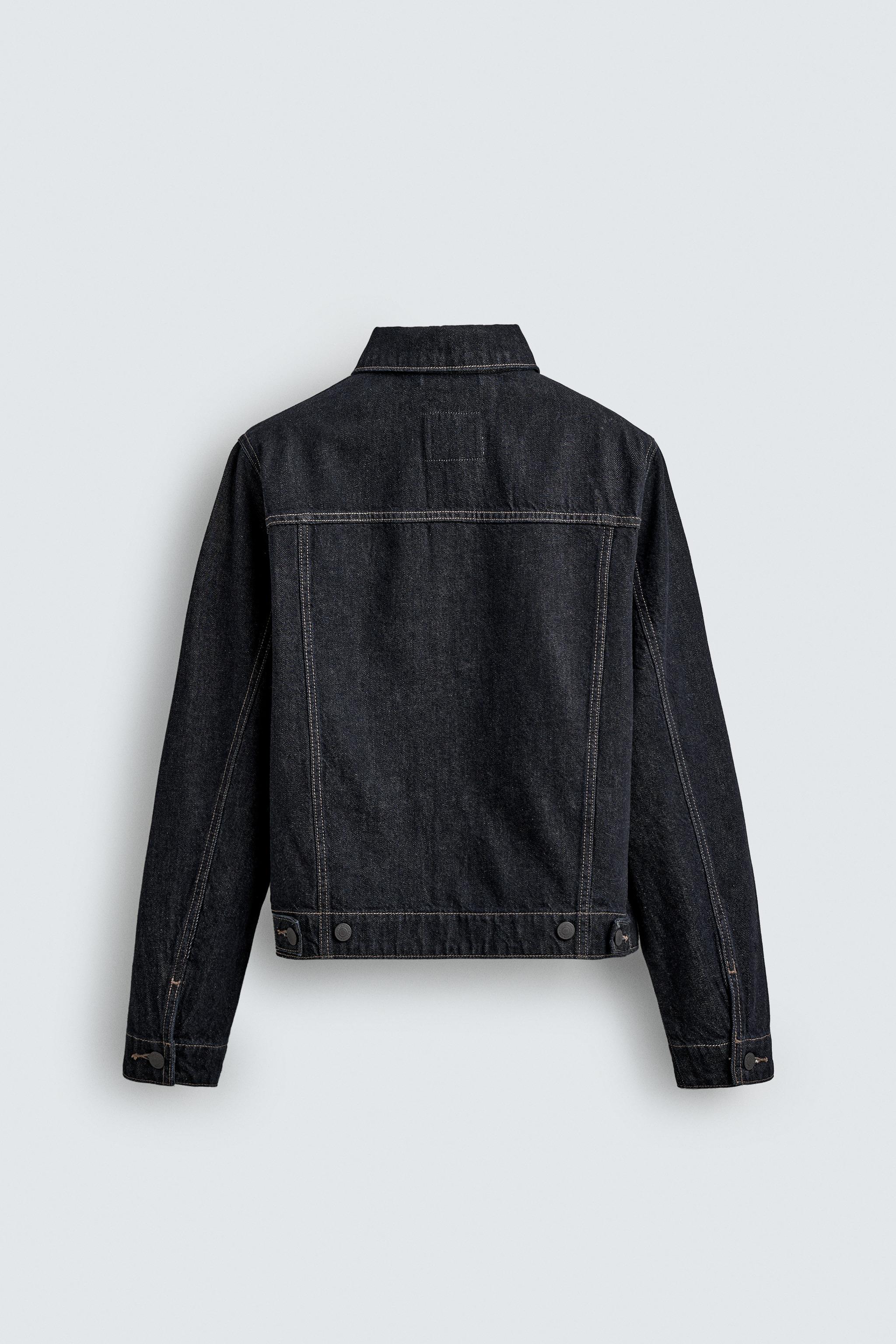 リラックスフィットデニムジャケット - インディゴブルー | ZARA Japan