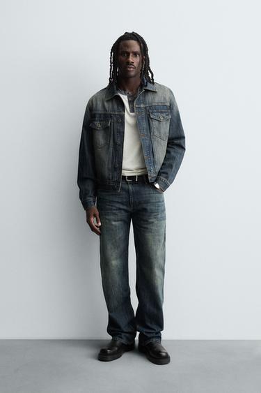 DENIM FLARE FIT SET - 334 by Zara