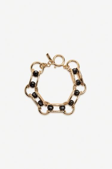 LIMITED EDITION CHAIN LINK BRACELET - Golden by Zara