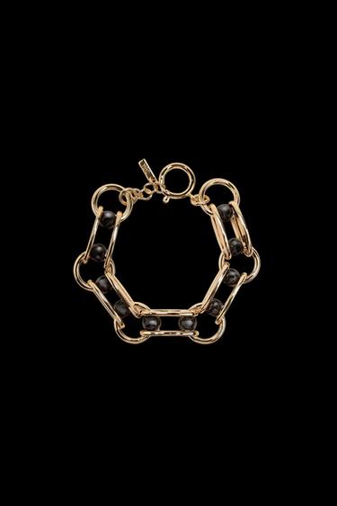 ARMBAND MIT KETTENGLIEDERN – LIMITED EDITION - Goldfarben von Zara