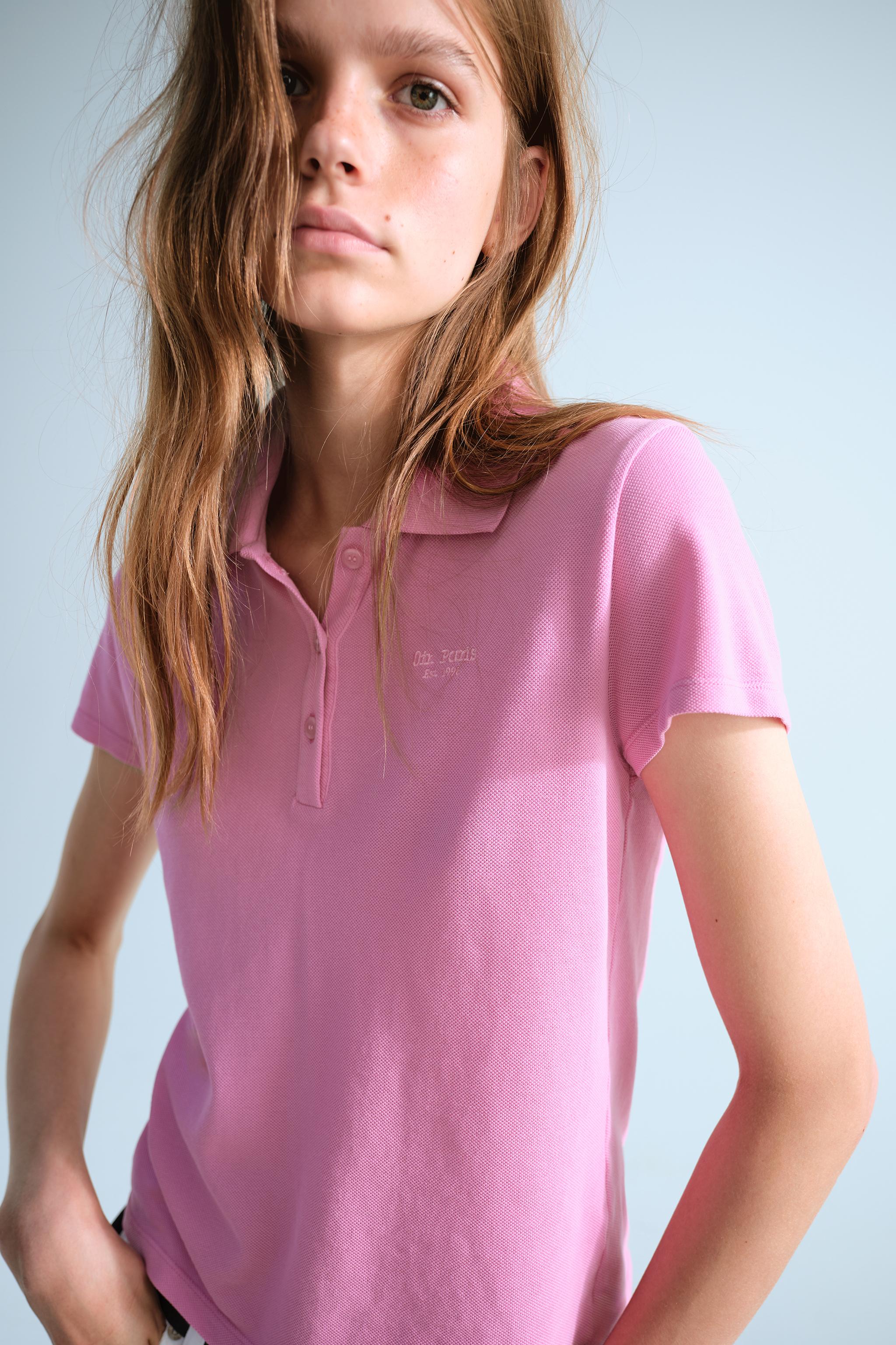 POLO BRODÉ 0FR. PARIS X ZARA