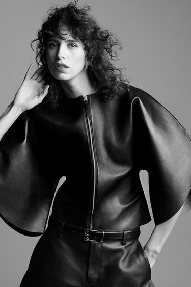 ZW COLLECTION LIMITED EDITION LEATHER SHORTS - Black by Zara - Image 5