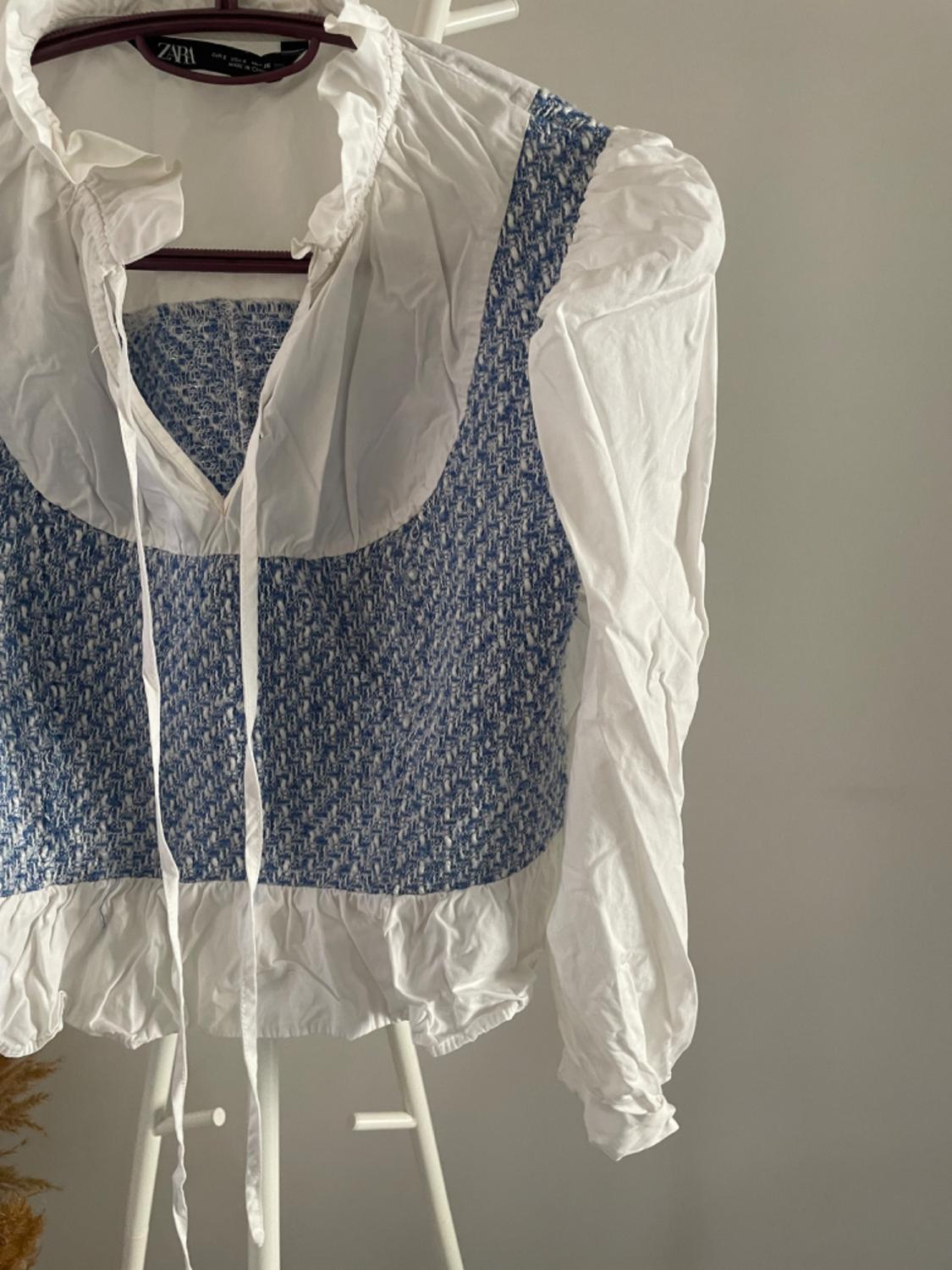 CONTRAST TEXTURED TOP - Image 3