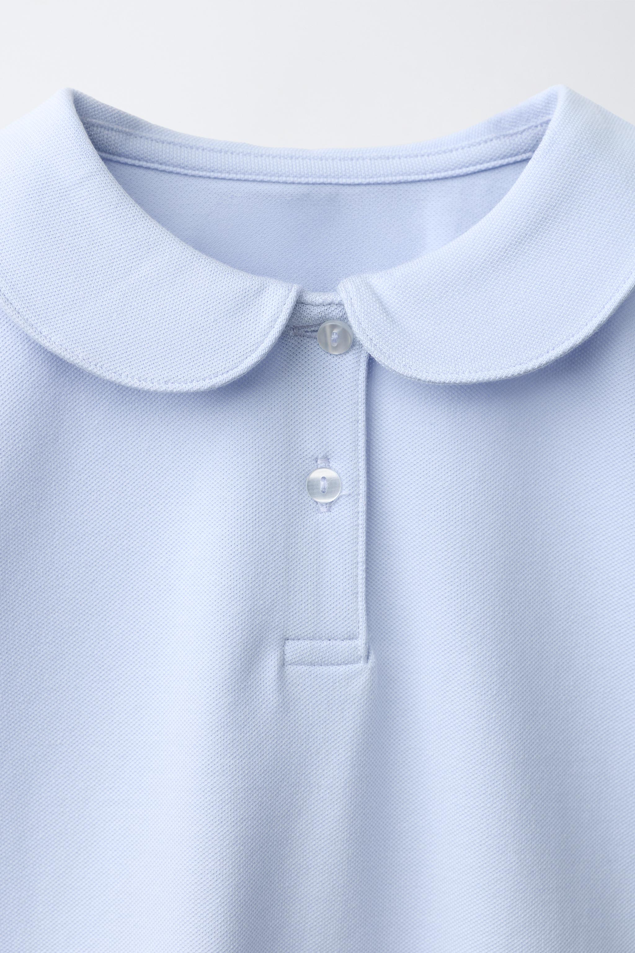 PIQUÉ PETER PAN COLLAR POLO