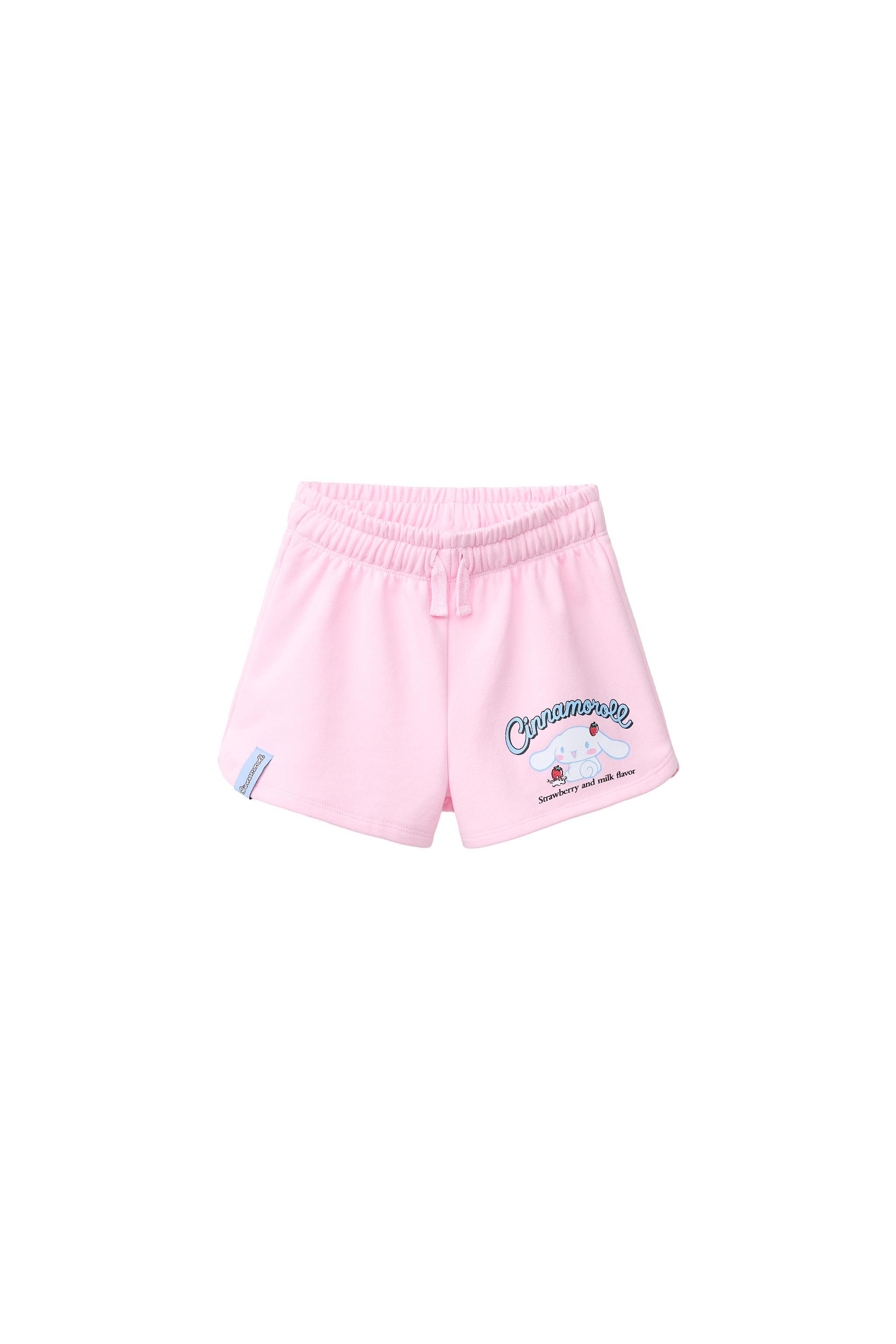 新品 rosymonster luana short pants CINNAMOROLL © SANRIO PRINT SHORTS - Pink | ZARA United States