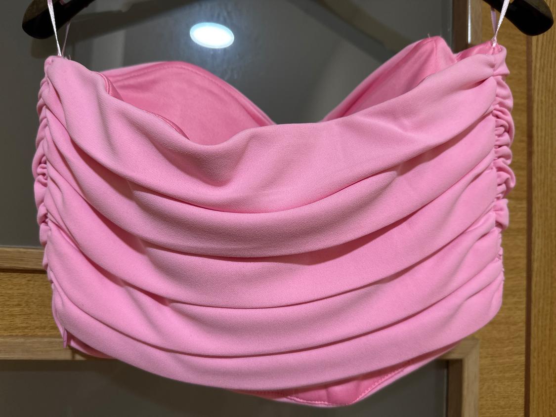 CROPPED CORSETRY-INSPIRED TOP - Image 2