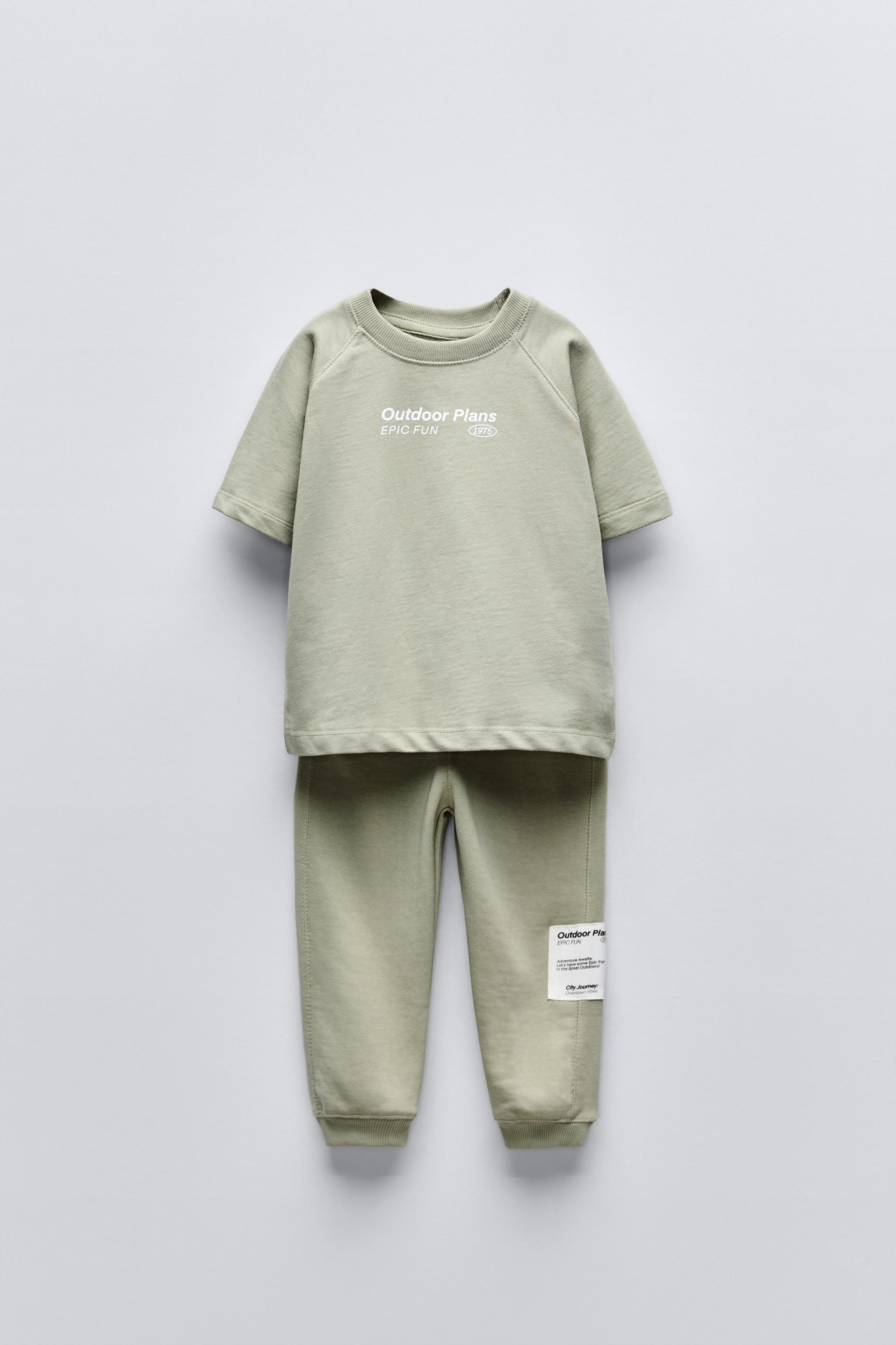 Zara Children’s Grey matching sweater and store pants