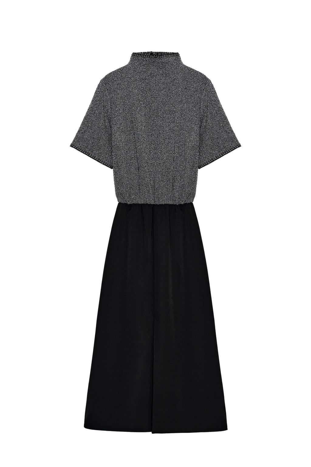 COMBINATION MIDI DRESS - image 3