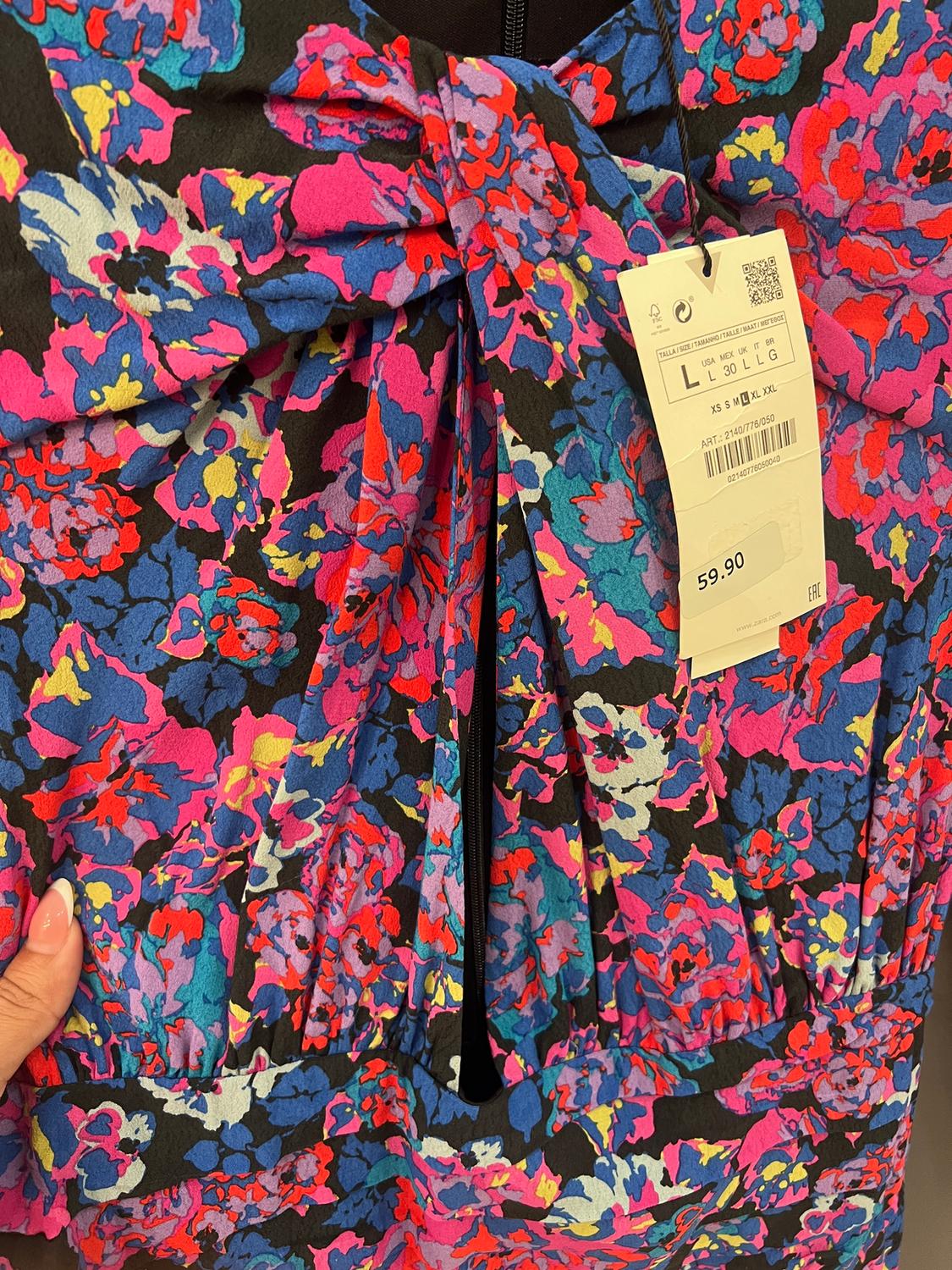 FLORAL PRINT DRESS - Image 4