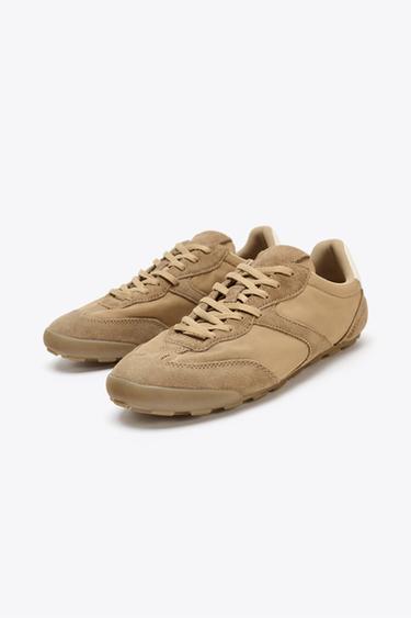 SOFT RUNNING TRAINERS - Brown by Zara - Image 3
