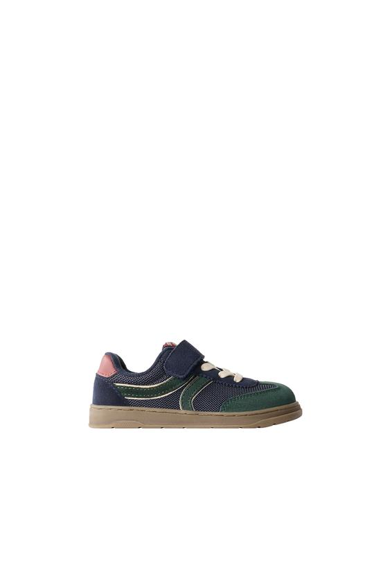 Zara BAREFOOT SNEAKERS - Blue - Image 0