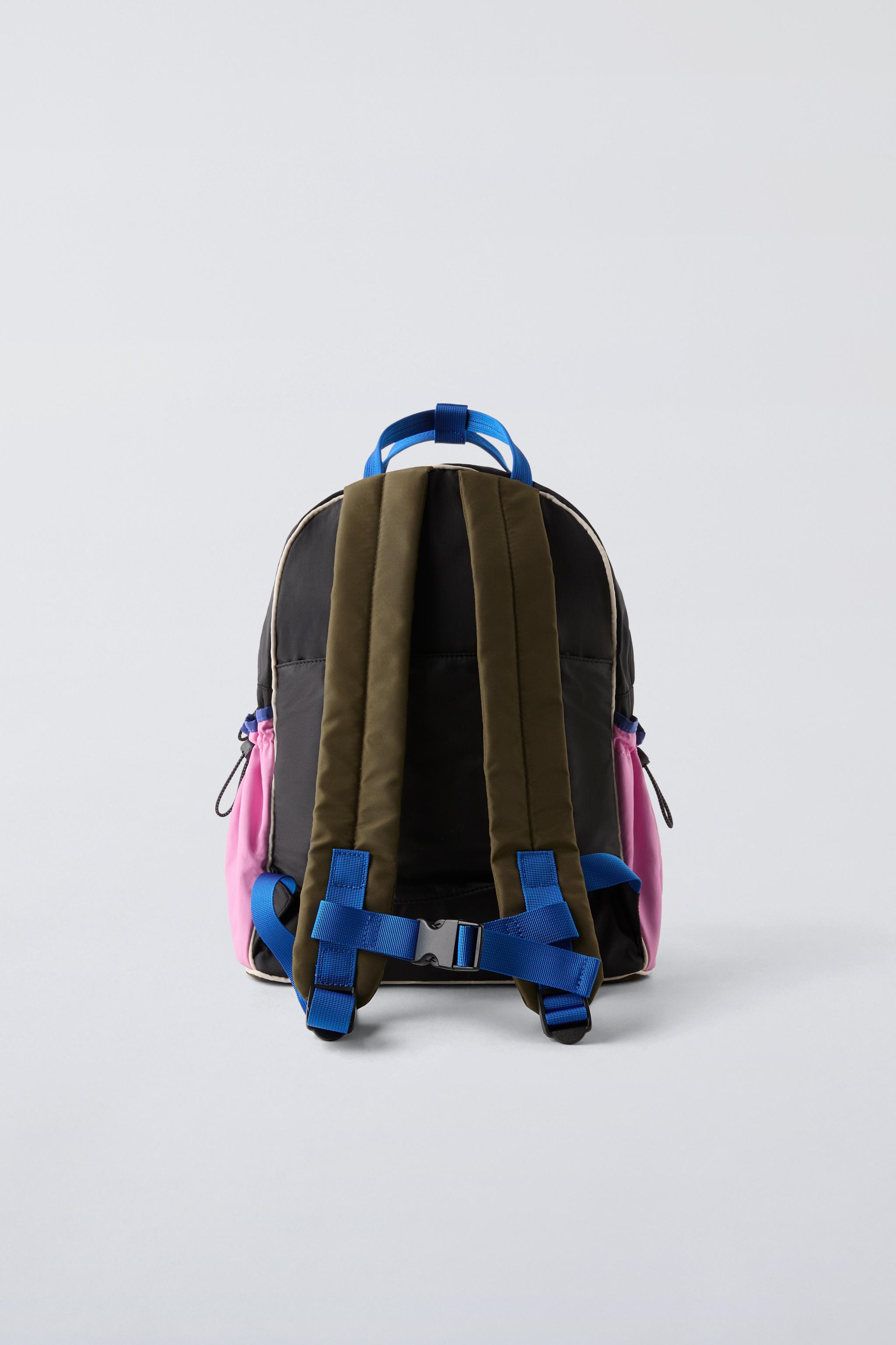 MULTICOLORED BACKPACK - Black | ZARA New Zealand