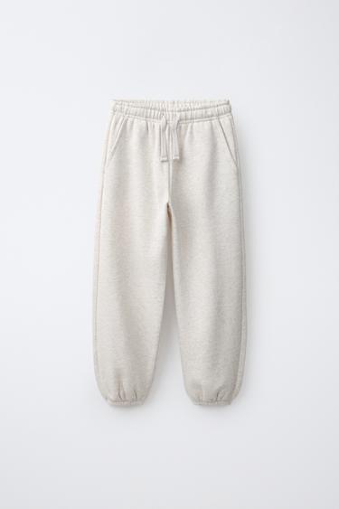 SWEATSHIRT JOGGING TROUSERS - Sand / Marl by Zara