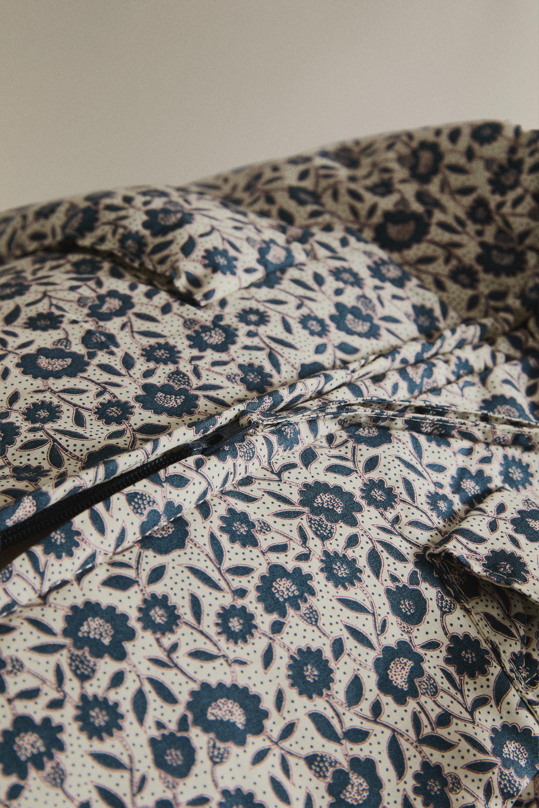 SAC MATERNITÉ COTON FLEURI