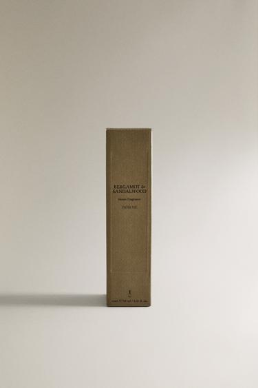 (95 ML) BERGAMOT & SANDALWOOD REED DIFFUSERS - Ecru / Green by Zara - Image 4