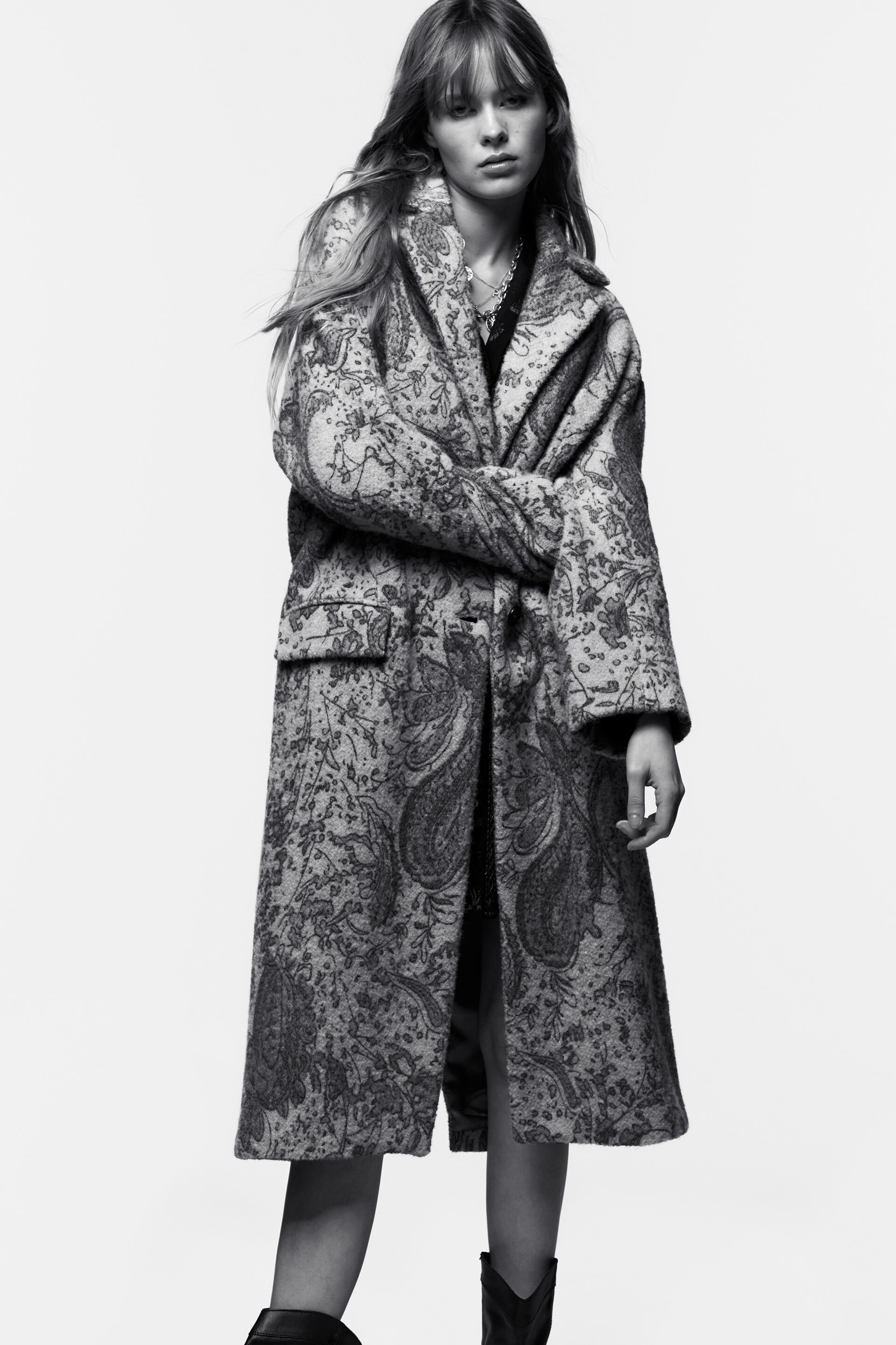 OVERSIZED WOOL COAT LIMITED EDITION - Sand | ZARA United States