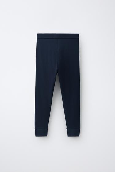 6-14 YEARS/ SOLID LONG BOXER BRIEFS — Navy blue 2