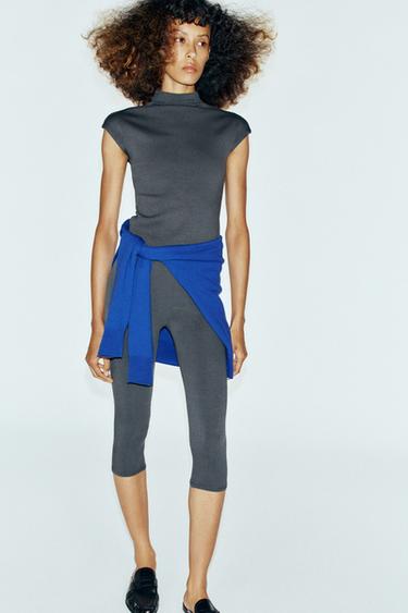 Zara Top and Leggings Set - Purples