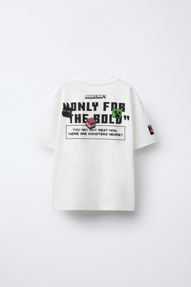T-SHIRT MINECRAFT © MOJANG AB. ™ - Blanc cassé de Zara - Image 1
