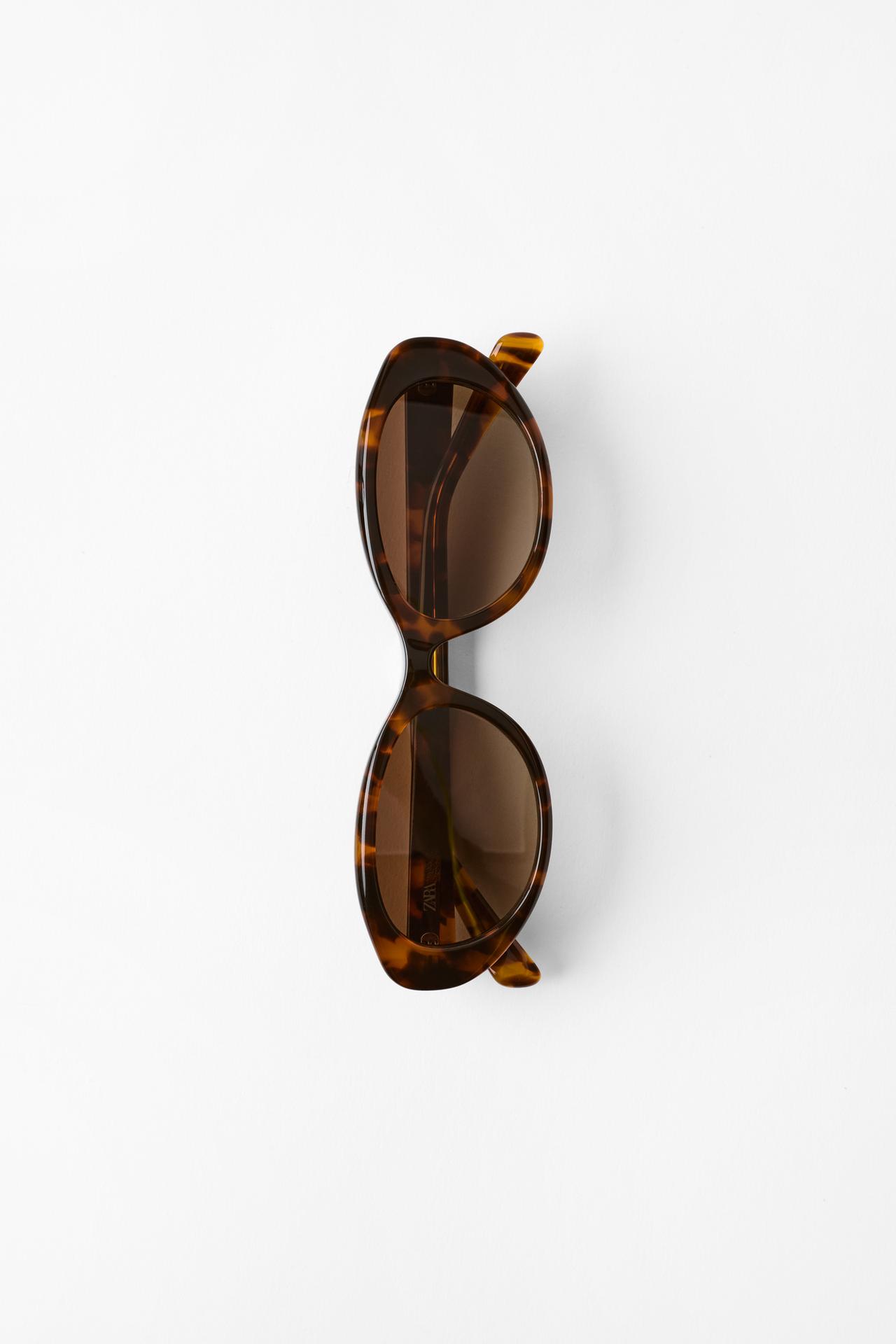 CATEYE SUNGLASSES — Brown