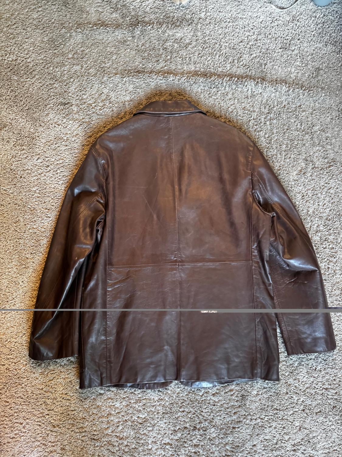 LIMITED EDITION LEATHER BLAZER - Image 2